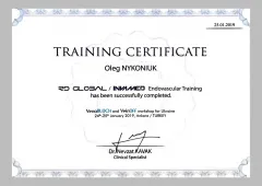 Олег Никонюк, лікар-флеболог