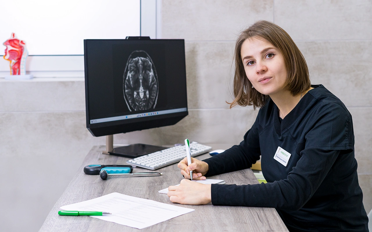 Олександра Забара, неврологиня